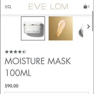 Eve Lom - Moisture Mask 100ml BNIB